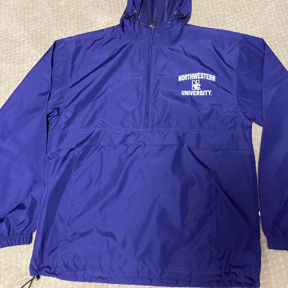 Northwestern University Windbreaker / Quarter-Zip Jacket  - Champion